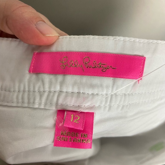 Lilly Pulitzer Women's Size 12 Colette Skort Resort White Textured Preppy Tennis - Picture 5 of 8